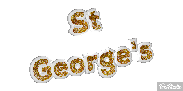 St George's Effetto testo