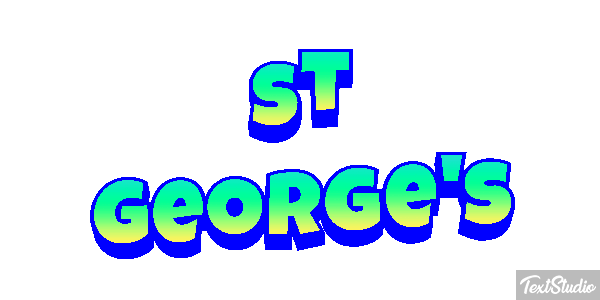 St George's Effetto testo