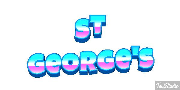 St George's Effetto testo