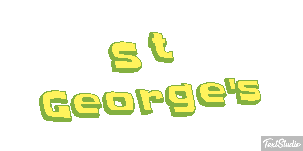 St George's Effetto testo