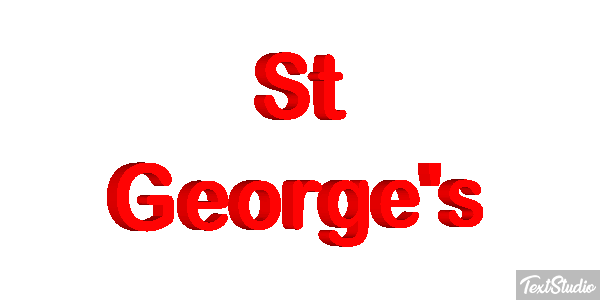St George's Effetto testo