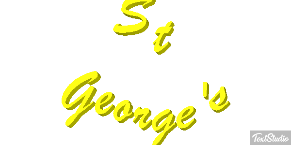St George's Effetto testo