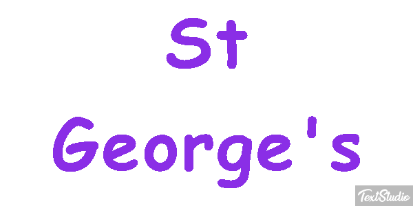 St George's Effetto testo