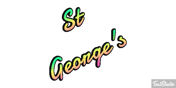 St George's Effetto testo