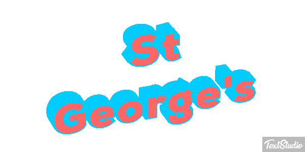 St George's Effetto testo