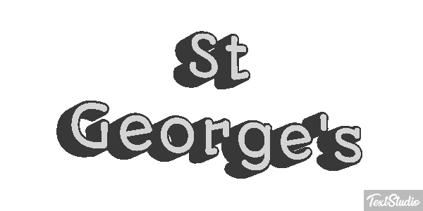 St George's Effetto testo