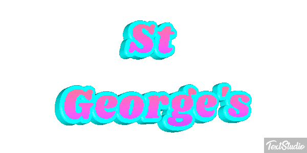 St George's Effetto testo