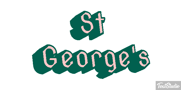 St George's Effetto testo