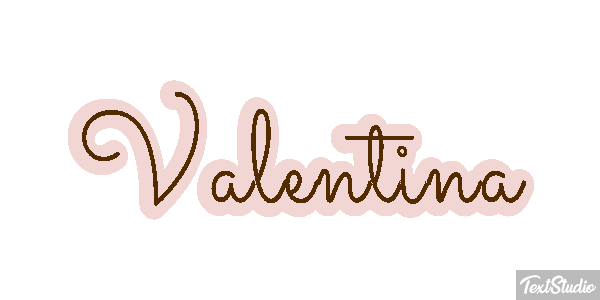 Valentina テキスト効果