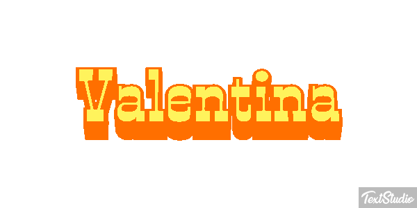 Valentina テキスト効果