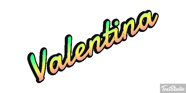 Valentina テキスト効果