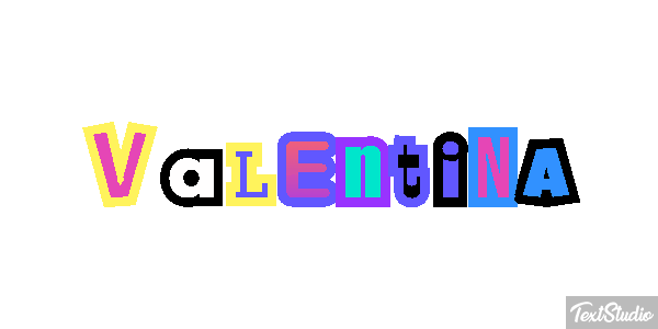 Valentina テキスト効果