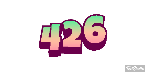 426 Efekt tekstowy