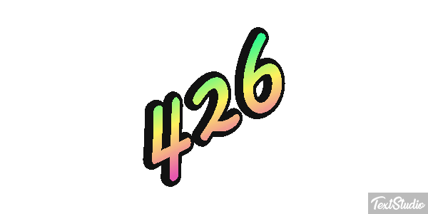 426 Efekt tekstowy