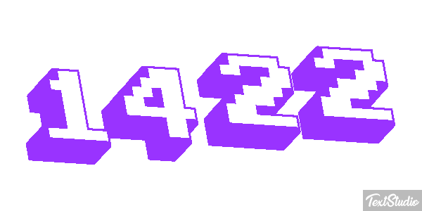 1422 Text effect