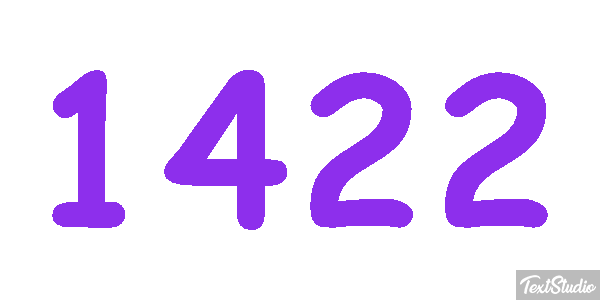 1422 Text effect