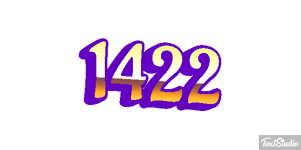 1422 Text effect