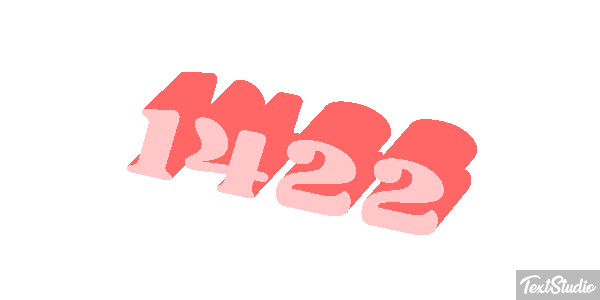 1422 Text effect
