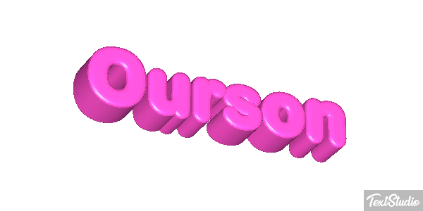 Ourson Effetto testo