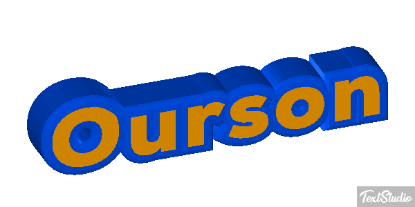 Ourson Effetto testo