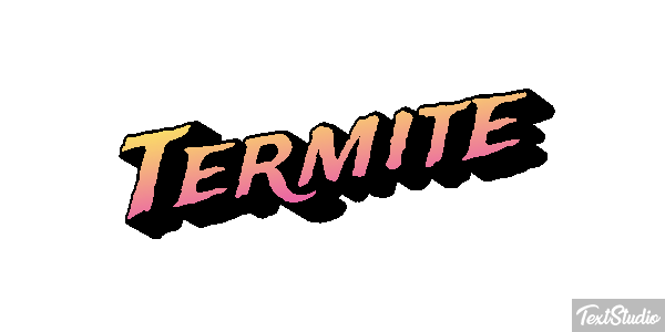 Térmite テキスト効果