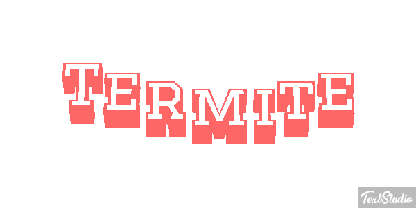 Térmite テキスト効果