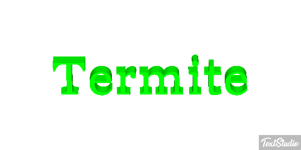 Térmite テキスト効果