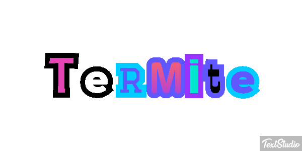 Térmite テキスト効果