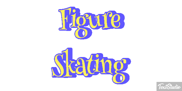 Figure Skating Text effect