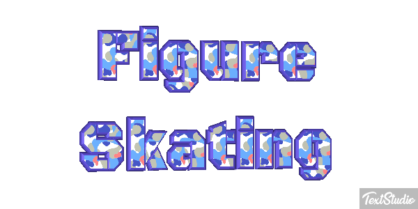 Figure Skating Text effect