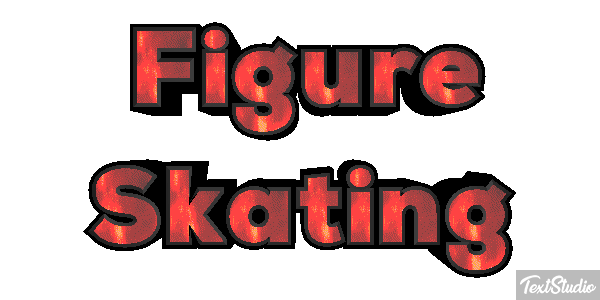 Figure Skating Text effect