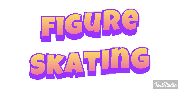 Figure Skating Text effect