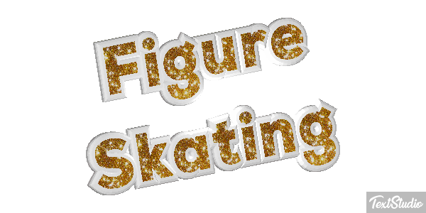 Figure Skating Text effect