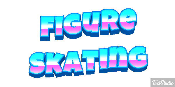 Figure Skating Text effect