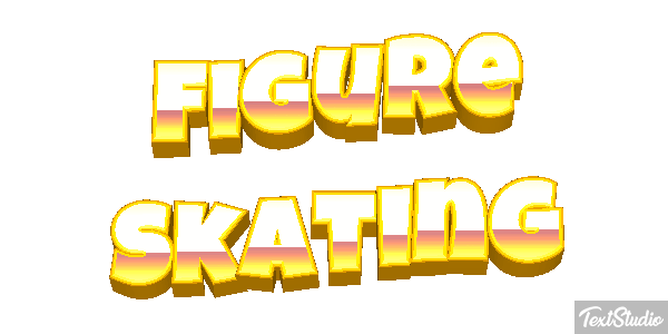 Figure Skating Text effect