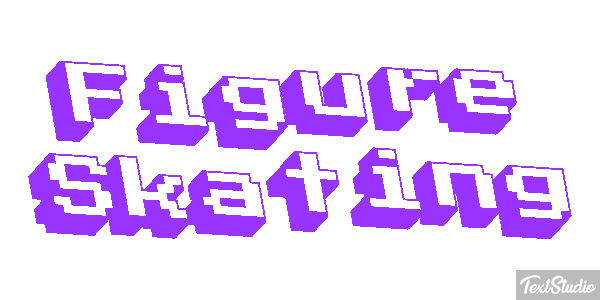 Figure Skating Text effect
