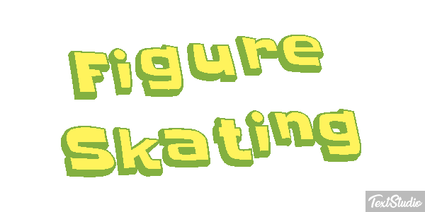 Figure Skating Text effect