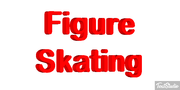 Figure Skating Text effect