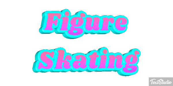 Figure Skating Text effect