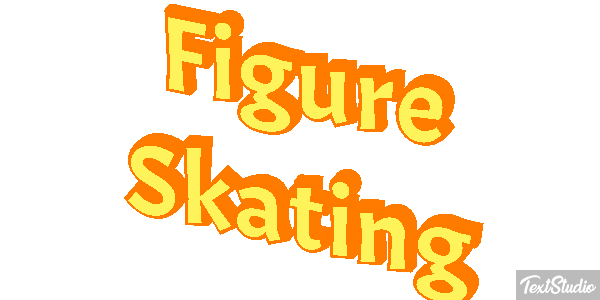 Figure Skating Text effect