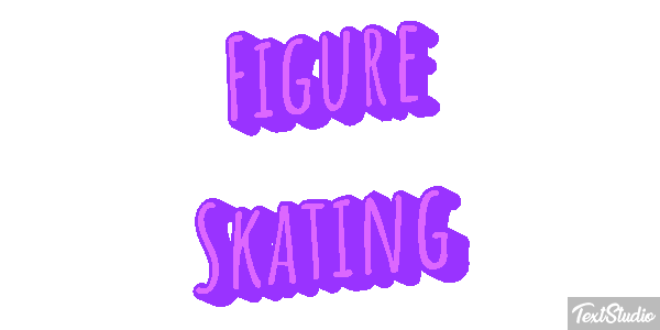 Figure Skating Text effect