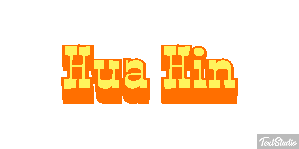 Hua Hin Efekt tekstowy