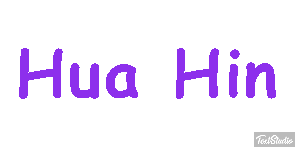 Hua Hin Efekt tekstowy