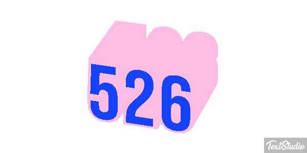 526 Texteffekt