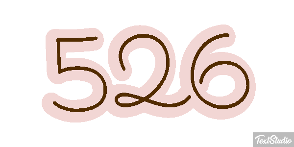 526 Texteffekt