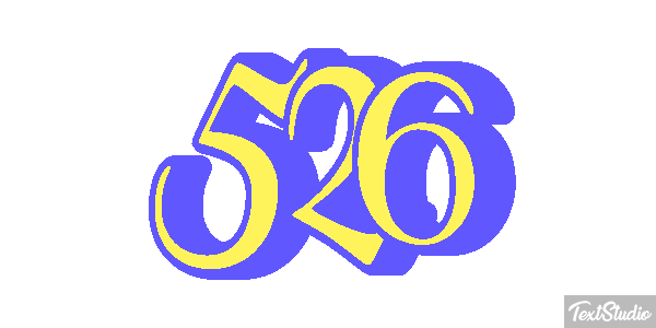 526 Texteffekt