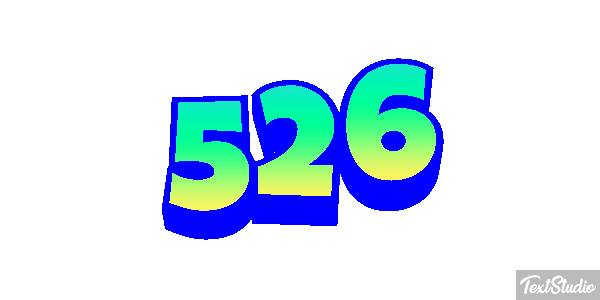 526 Texteffekt