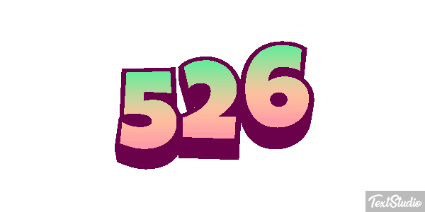 526 Texteffekt