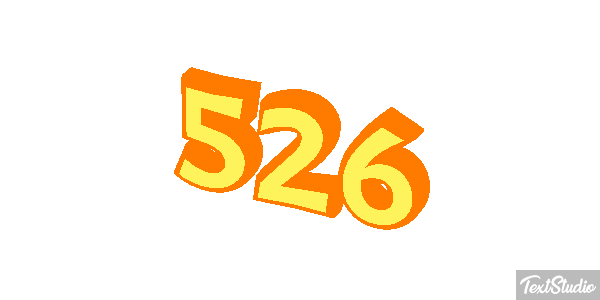 526 Texteffekt