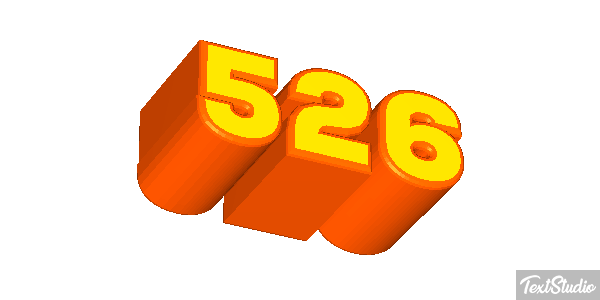 526 Texteffekt